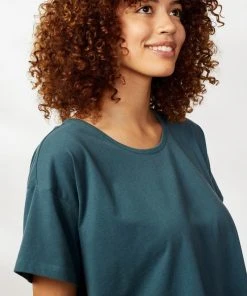 Coyuchi Pajamas + Loungewear Solstice Boxy Tee