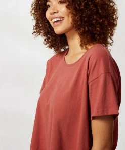 Coyuchi Pajamas + Loungewear Solstice Boxy Tee