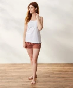 Coyuchi Solstice Tank Top - Alpine White