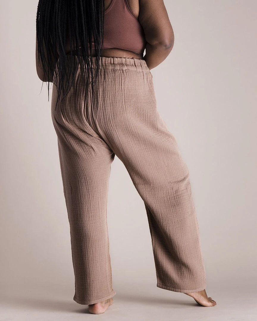 Soluna Collective Chestnut Relaxed Pants Clothing 7 Soluna Collective Chestnut Relaxed Pants Clothing