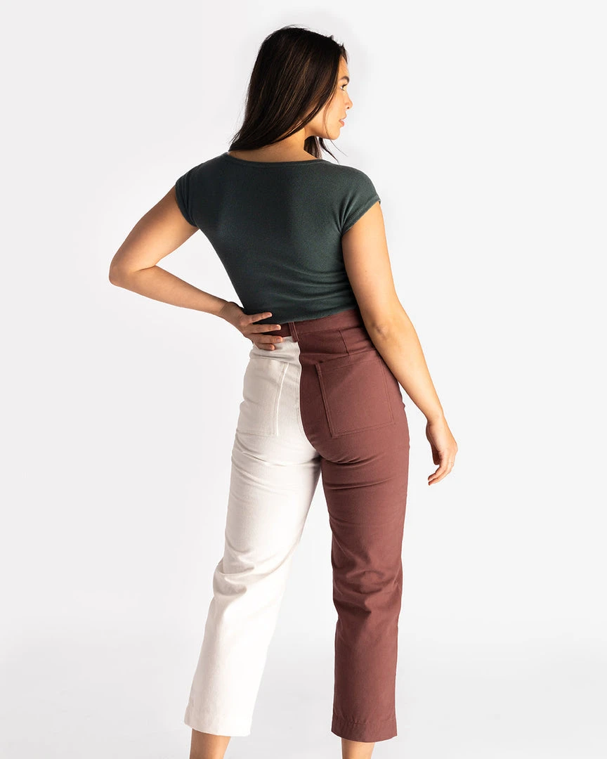 Soluna Collective Two-Tone Cargo Pants 5 Soluna Collective Two-Tone Cargo Pants