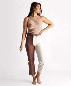 Soluna Collective Two-Tone Cargo Pants