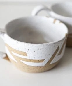 Moonshine Design Speckled Stoneware Mug Set