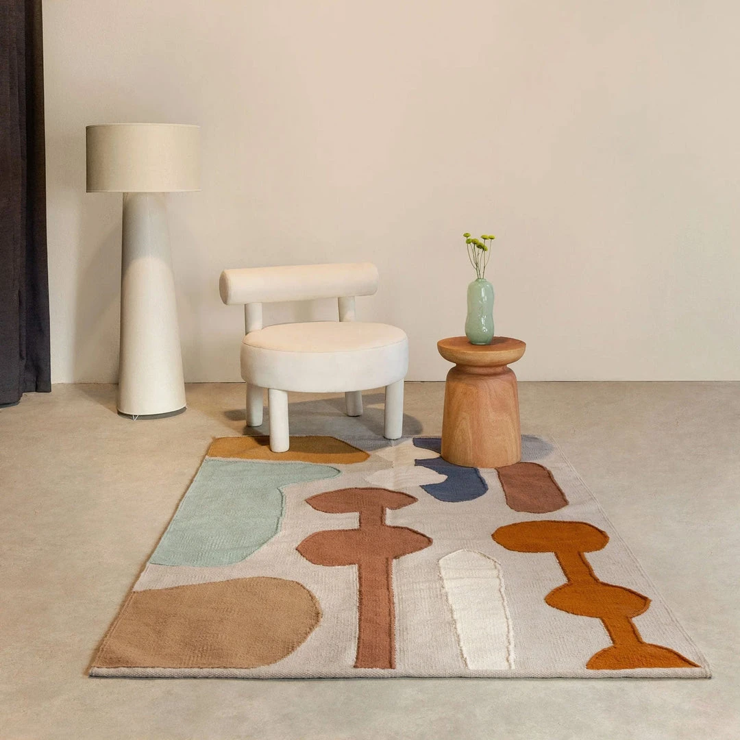 Kiliim New Arrivals Spring Bulbs Wool Rug 2 Kiliim New Arrivals Spring Bulbs Wool Rug