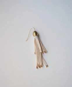 Stella Fluorescent Pod And Strand Earrings