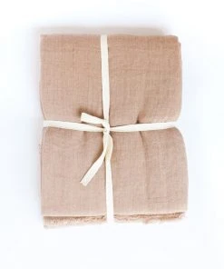 Creative Women Best Sellers Stone Washed Linen Tablecloth - Blush