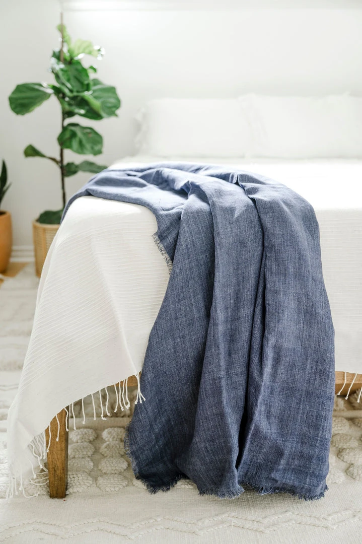 Creative Women Home Goods Stone Washed Linen Throw Blanket 6 Creative Women Home Goods Stone Washed Linen Throw Blanket
