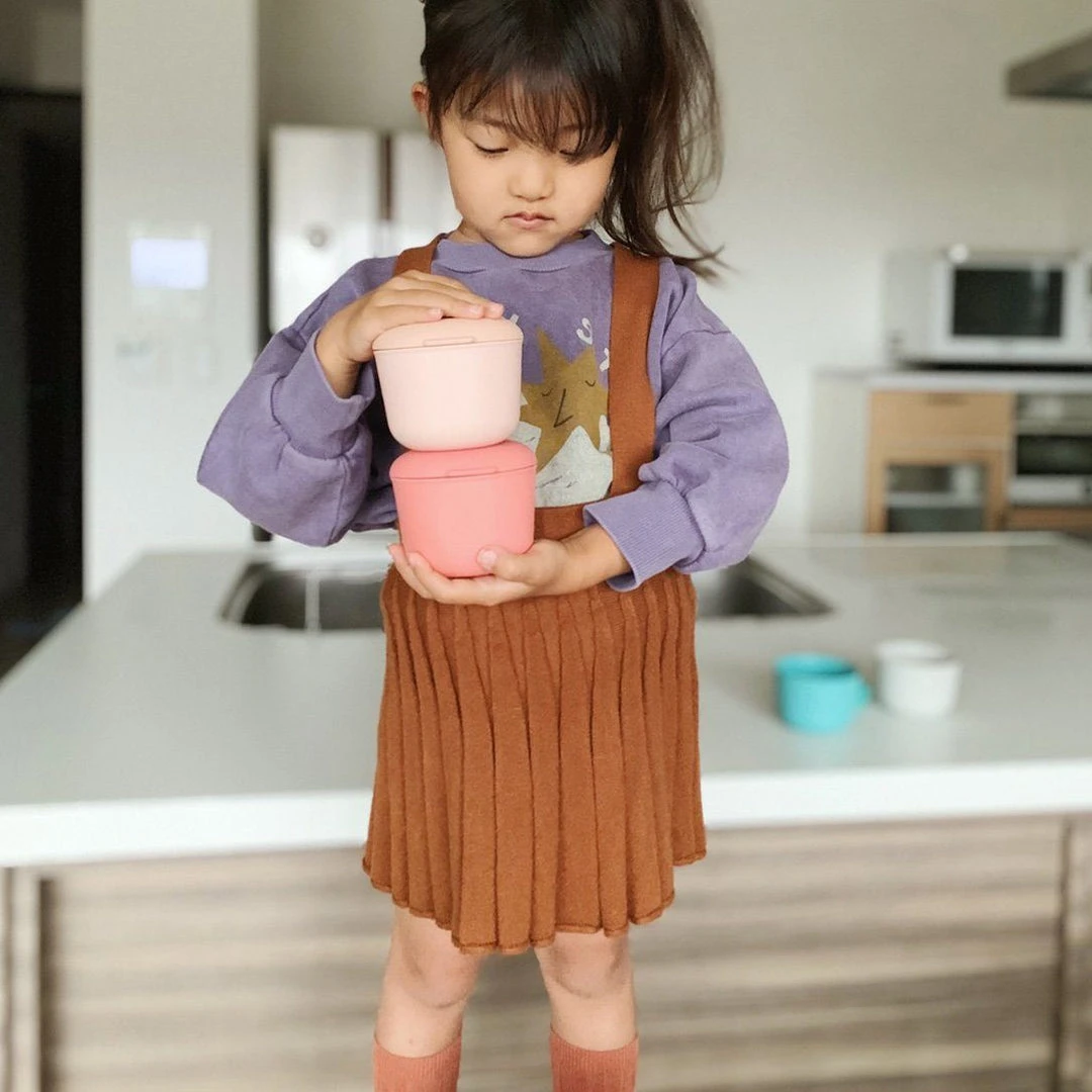 EKOBO Storage Store And Go 8 Oz Recycled Bamboo Container Set 4 EKOBO Storage Store And Go 8 Oz Recycled Bamboo Container Set