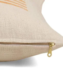 Casa Amarosa Stripe Throw Pillow Cover - Gold Earth 4 Casa Amarosa Stripe Throw Pillow Cover - Gold Earth