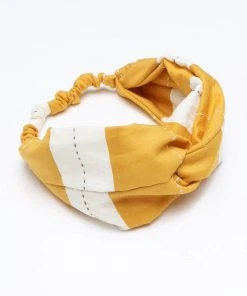 Anchal Stripe Twist Headband Accessories