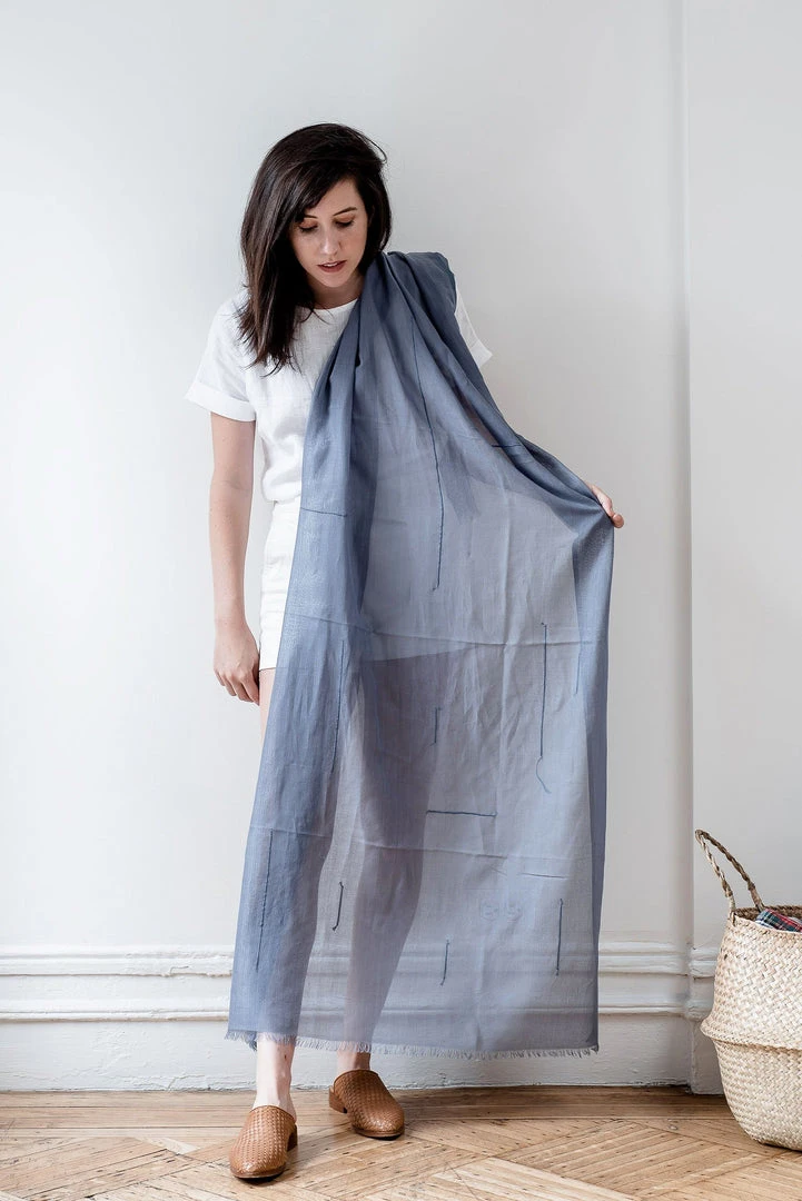 Studio Variously Baltic Mist Scarf Accessories Studio Variously Baltic Mist Scarf Accessories