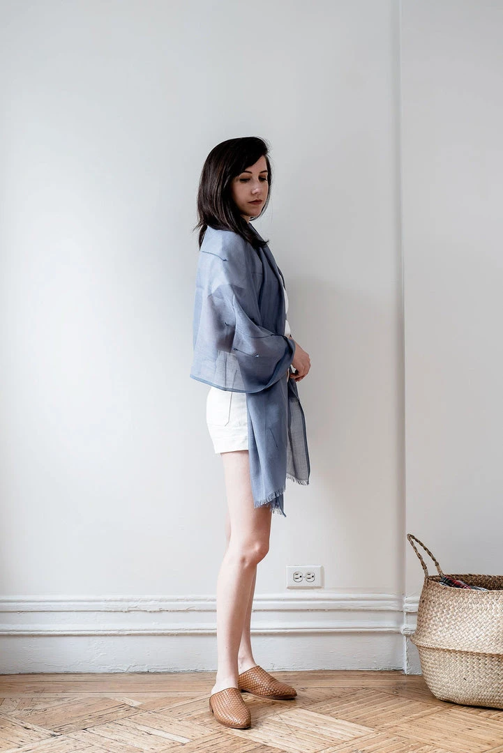 Studio Variously Baltic Mist Scarf Accessories Studio Variously Baltic Mist Scarf Accessories