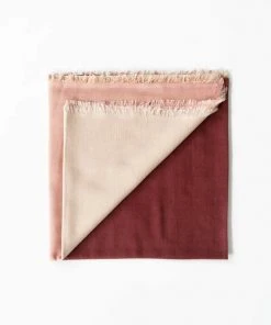 Studio Variously Rosewood Blok Silk And Cashmere Scarf Accessories 16 Studio Variously Rosewood Blok Silk And Cashmere Scarf Accessories