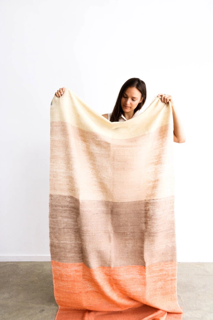 Studio Variously Chestnut Merino Wool Throw Blanket Home Goods 1 Studio Variously Chestnut Merino Wool Throw Blanket Home Goods