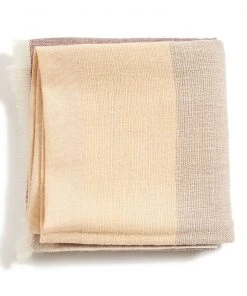 Studio Variously Cino Merino Wool Throw Blanket Throw Blankets