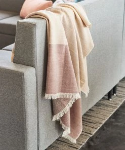 Studio Variously Cino Merino Wool Throw Blanket Throw Blankets
