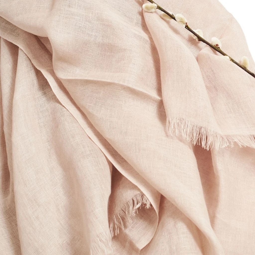 Studio Variously Oat Linen Scarf Accessories Studio Variously Oat Linen Scarf Accessories