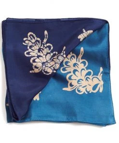 Studio Variously Oraa Indigo Silk Scarf