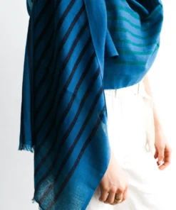 Studio Variously Peacock Melos Merino Scarf Accessories