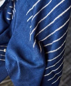 Studio Variously Home Goods Rosewood Indigo Throw Blanket