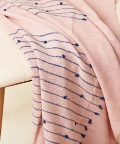 Studio Variously Rosewood Throw Blanket