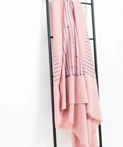 Studio Variously Rosewood Throw Blanket