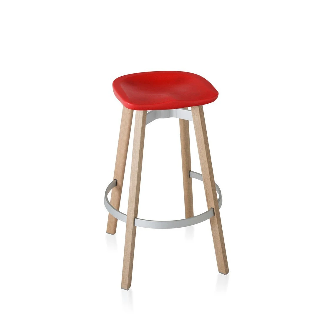 Emeco Su Barstool - Wood Frame 5 Emeco Su Barstool - Wood Frame