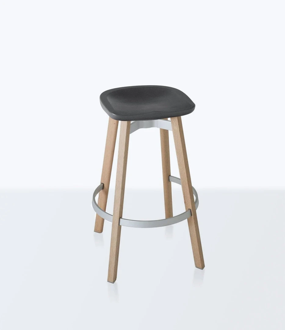 Emeco Su Barstool - Wood Frame 2 Emeco Su Barstool - Wood Frame