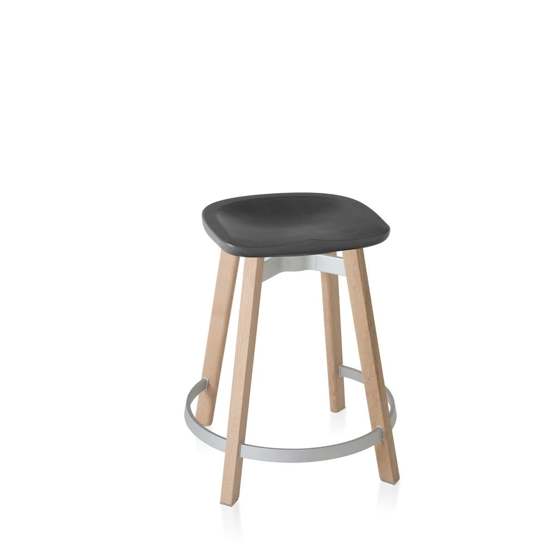 Emeco Su Counter Stool - Wood Frame Furniture Emeco Su Counter Stool - Wood Frame Furniture