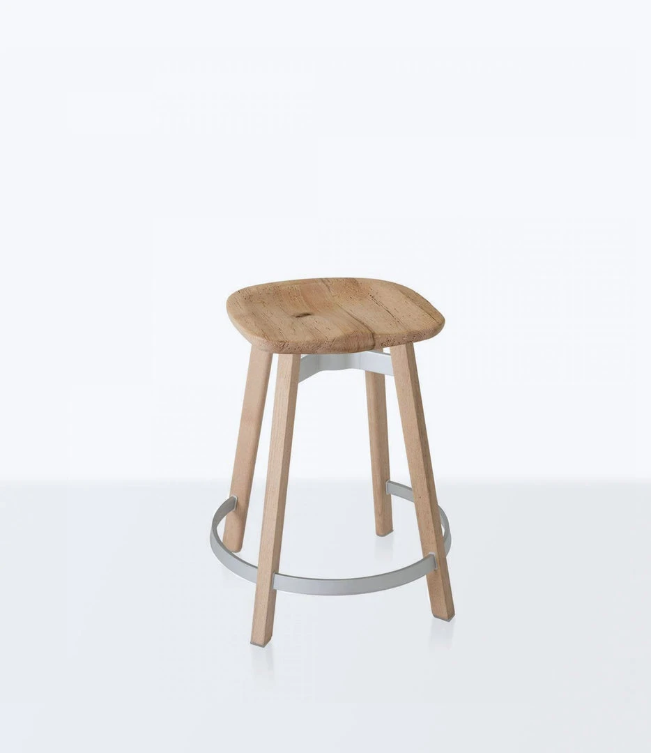 Emeco Su Counter Stool - Wood Frame Furniture Emeco Su Counter Stool - Wood Frame Furniture