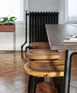 Emeco Su Small Stool - Aluminum Frame