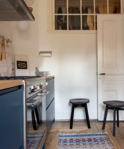 Emeco Su Small Stool - Aluminum Frame