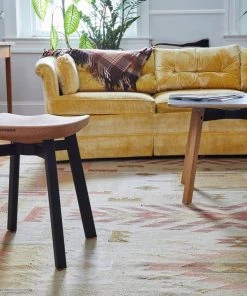 Emeco Su Small Stool - Wood Frame