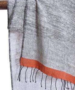 Swahili African Modern Accessories Ethiopian Stella Shawl - Coral 7 Swahili African Modern Accessories Ethiopian Stella Shawl - Coral