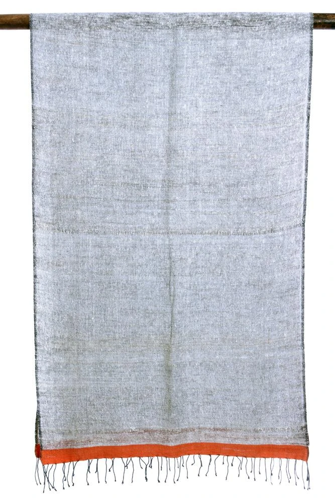 Swahili African Modern Accessories Ethiopian Stella Shawl - Coral 1 Swahili African Modern Accessories Ethiopian Stella Shawl - Coral