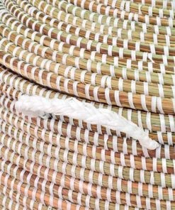 Swahili African Modern Medium Solid White Prayer Mat Hamper