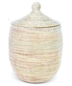 Swahili African Modern Medium Solid White Prayer Mat Hamper