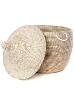Swahili African Modern Short Hardy Hamper Basket