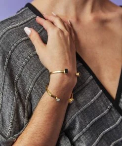 Swahili Coast Design Geometric Horn Cuff 7 Swahili Coast Design Geometric Horn Cuff