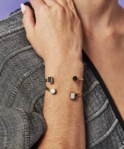 Swahili Coast Design Geometric Horn Cuff