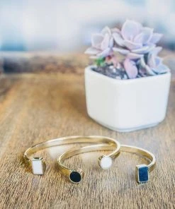 Swahili Coast Design Geometric Horn Cuff 8 Swahili Coast Design Geometric Horn Cuff