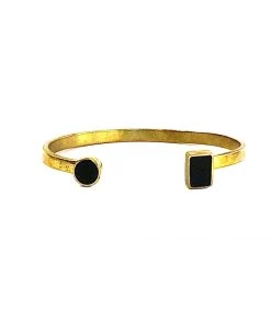 Swahili Coast Design Geometric Horn Cuff