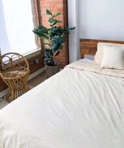 Symbology Best Sellers Reversible Duvet Cover - Cream + Tan