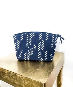 Symbology Stylized Feather Makeup Bag