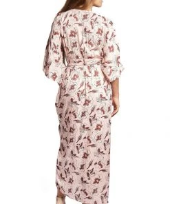 Symbology Hibiscus Flower Wrap - Rose + Berry