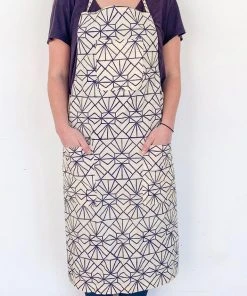 Symbology Feather/ Deco Reversible Apron Home Goods