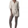 Synergy Organic Clothing Cadence Romper - Chateau Gray Sale