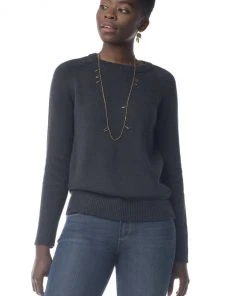 Synergy Organic Clothing Crew Sweater - Black Sale