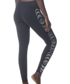 Synergy Organic Clothing Sale Moon Phases Basic Legging - Black
