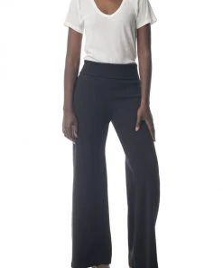 Synergy Organic Clothing Rib Knit Kamala Pant - Black